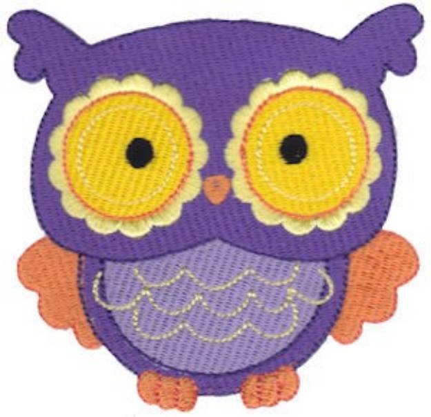 Picture of Hoot Owl Machine Embroidery Design