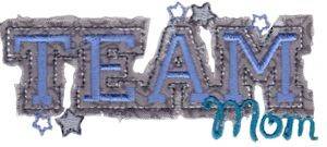 Picture of Team Mom Machine Embroidery Design