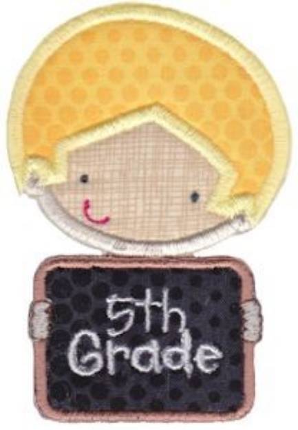 Picture of 5th Grade Boy Machine Embroidery Design