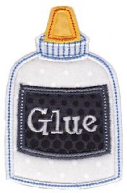 Picture of Applique Glue Machine Embroidery Design