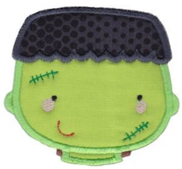 Picture of Applique Frankenstein Machine Embroidery Design