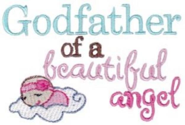 Picture of Godfather Of Angel Machine Embroidery Design