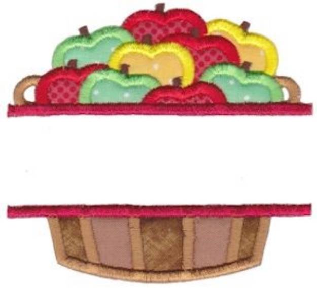 Picture of Apple Barrel Split Machine Embroidery Design