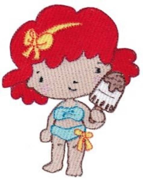 Picture of Summer Cutie & Ice Cream Machine Embroidery Design