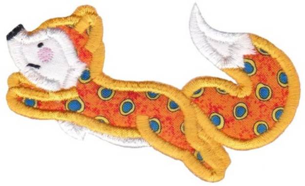 Picture of Jumping Fox Machine Embroidery Design