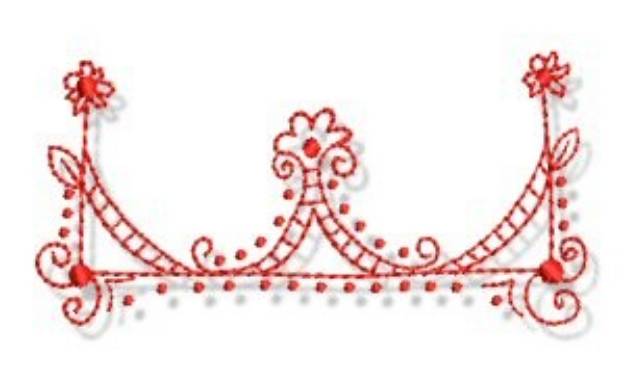 Picture of Redwork Doodle Machine Embroidery Design