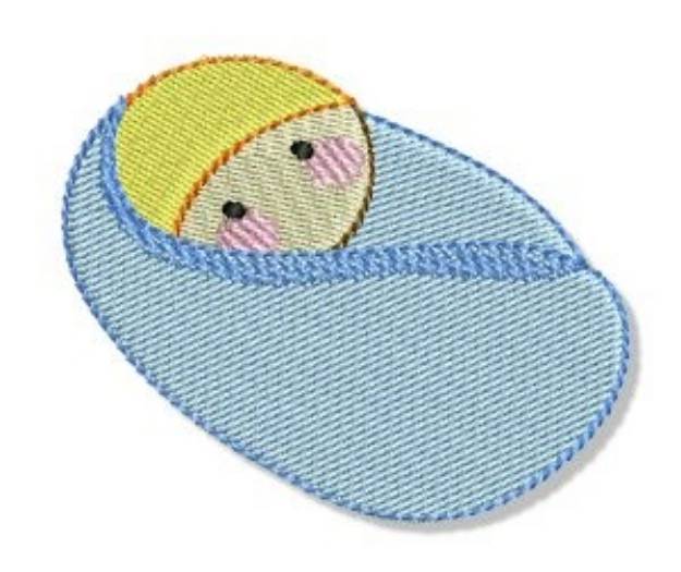 Picture of Bbubbaboo Swaddle Machine Embroidery Design