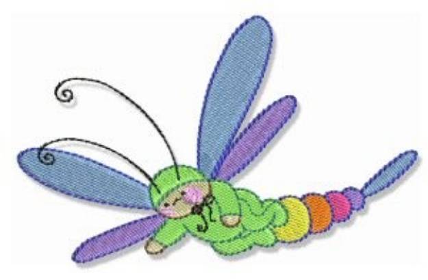 Picture of Bubbaboo In Spring Machine Embroidery Design