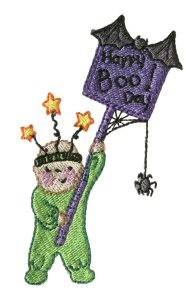 Picture of Happy Boo Day Machine Embroidery Design