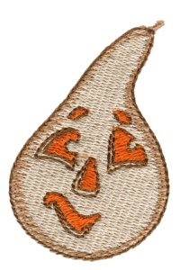 Picture of Jack-O-Lantern Machine Embroidery Design