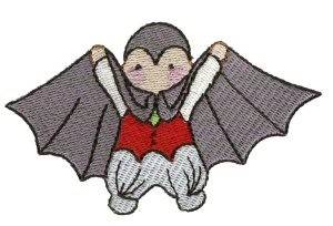 Picture of Vampire Costume Machine Embroidery Design