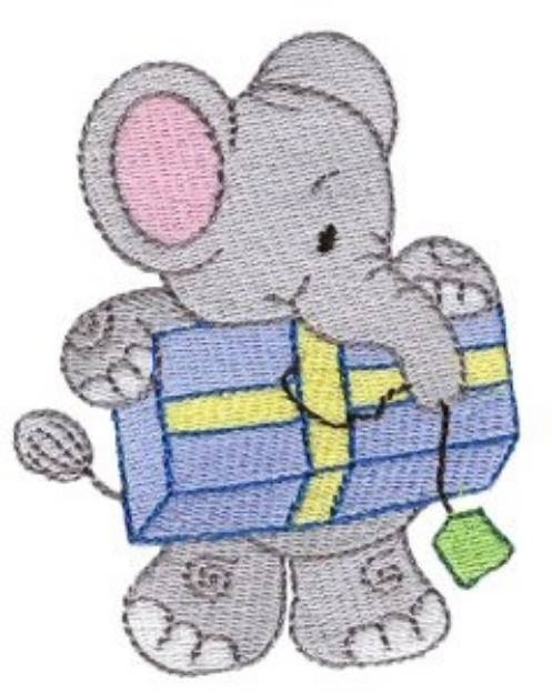 Picture of Little Jumbo & Gift Machine Embroidery Design