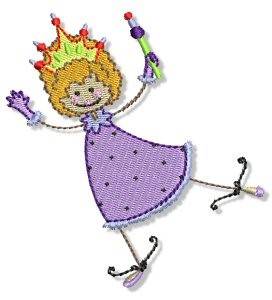 Picture of Princess Penelope Machine Embroidery Design