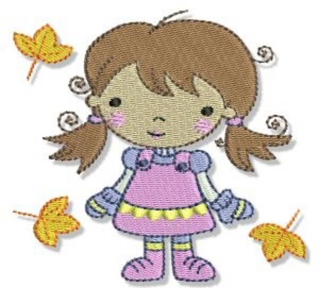 Picture of Autumn Cutie Machine Embroidery Design