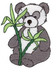 Picture of Pandamonium Machine Embroidery Design