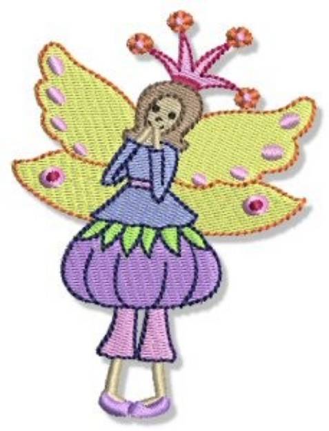 Picture of Flutterby Machine Embroidery Design