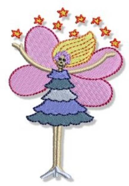 Picture of Flutterby Machine Embroidery Design