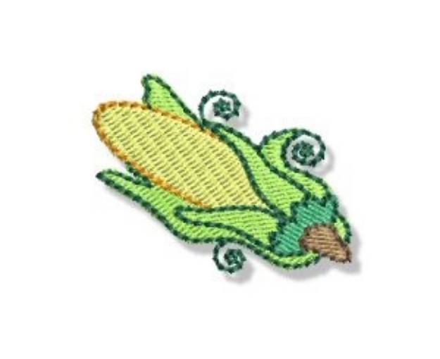 Picture of Autumn Mini Corn Machine Embroidery Design