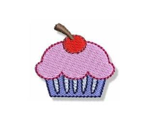 Picture of Mini Cupcake Machine Embroidery Design