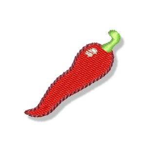 Picture of Mini Hot Pepper Machine Embroidery Design