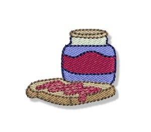 Picture of Mini Toast Machine Embroidery Design