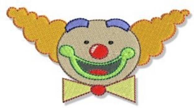 Picture of Circus Clown Machine Embroidery Design