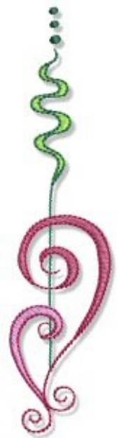 Picture of Decorative Swirl Machine Embroidery Design