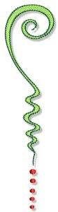 Picture of Decorative Curl Machine Embroidery Design