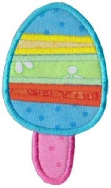 Picture of Popsicle Applique Machine Embroidery Design