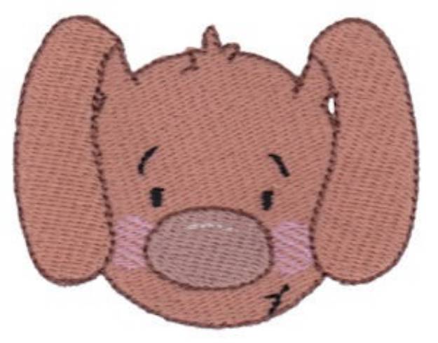 Picture of Dog Head Machine Embroidery Design