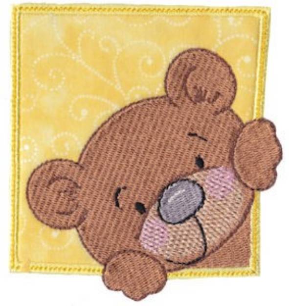 Picture of Teddy Machine Embroidery Design