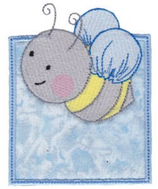 Picture of Bumble Bee Machine Embroidery Design