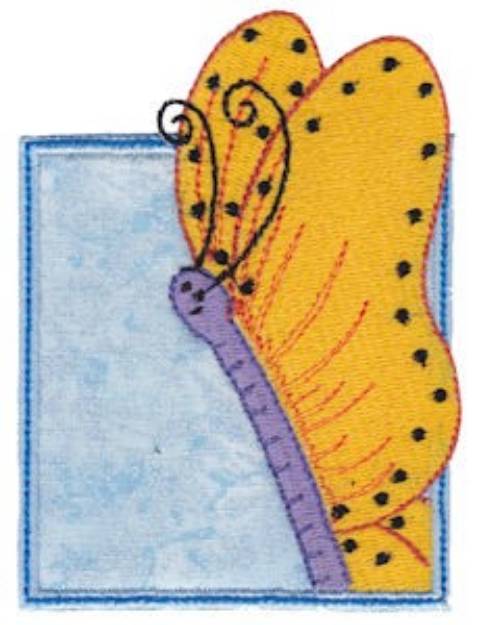 Picture of Butterfly Machine Embroidery Design