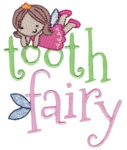 Picture of Tooth Fairy Machine Embroidery Design