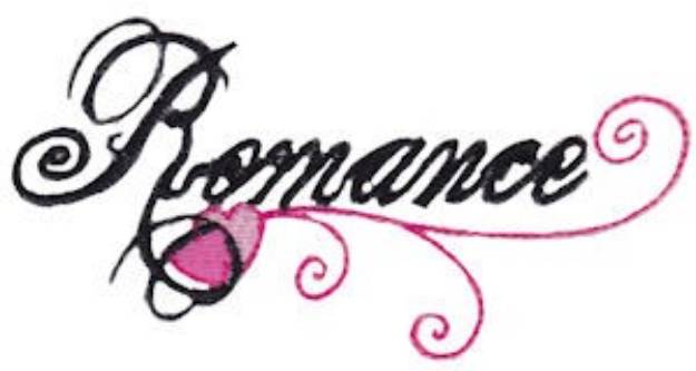 Picture of Romance Machine Embroidery Design