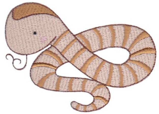 Picture of Australian Animal Snake Machine Embroidery Design