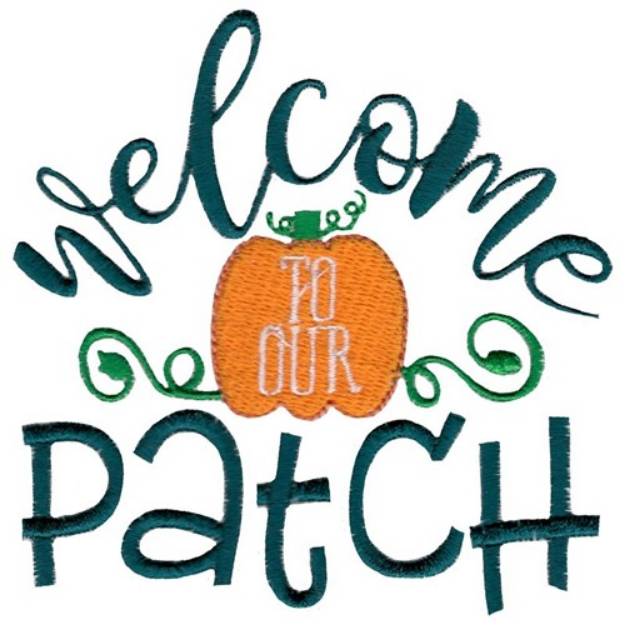 Picture of Welcome To Patch Machine Embroidery Design