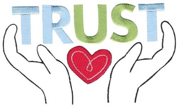 Picture of Trust Machine Embroidery Design