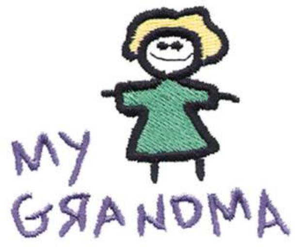 Picture of My Grandma Machine Embroidery Design