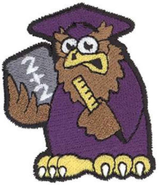 Picture of Teaching Owl Machine Embroidery Design