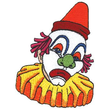Mad Clown Machine Embroidery Design