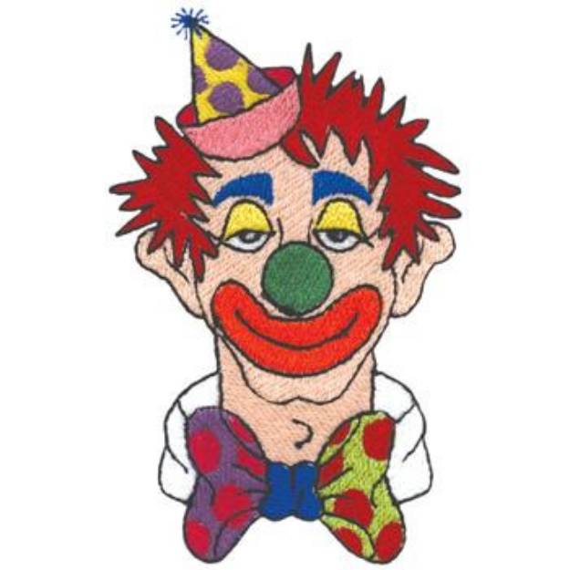 Picture of Dopey The Clown Machine Embroidery Design