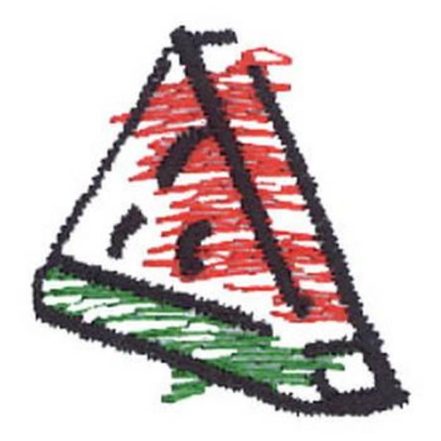 Picture of Watermelon Machine Embroidery Design