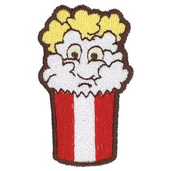 Popcorn Machine Embroidery Design