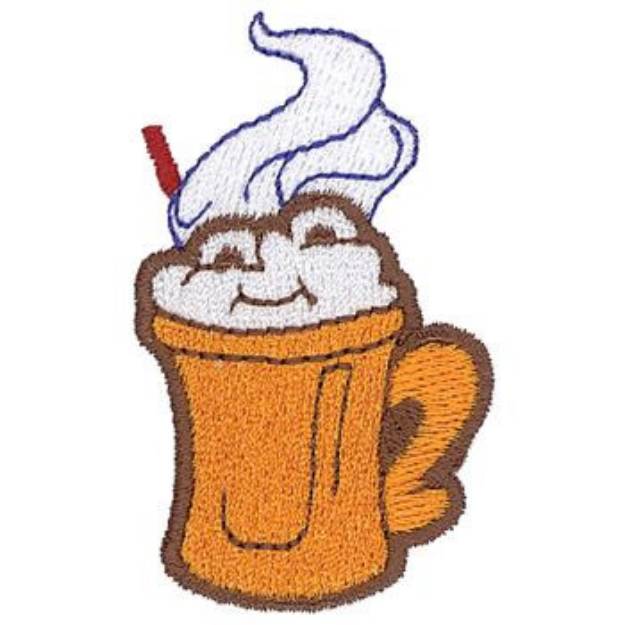 Picture of Cappuccino Machine Embroidery Design