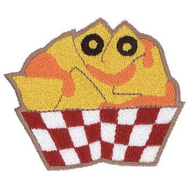 Picture of Nachos Machine Embroidery Design