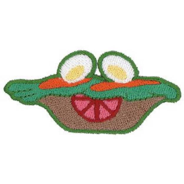 Picture of Salad Machine Embroidery Design