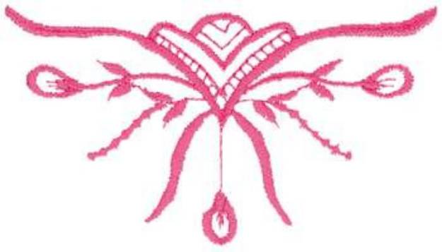 Picture of Scroll Design Machine Embroidery Design