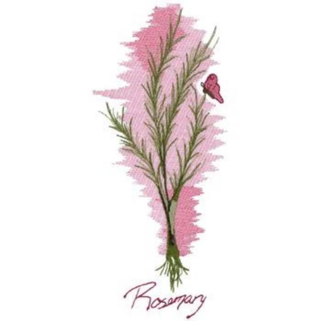 Picture of Rosemary Machine Embroidery Design