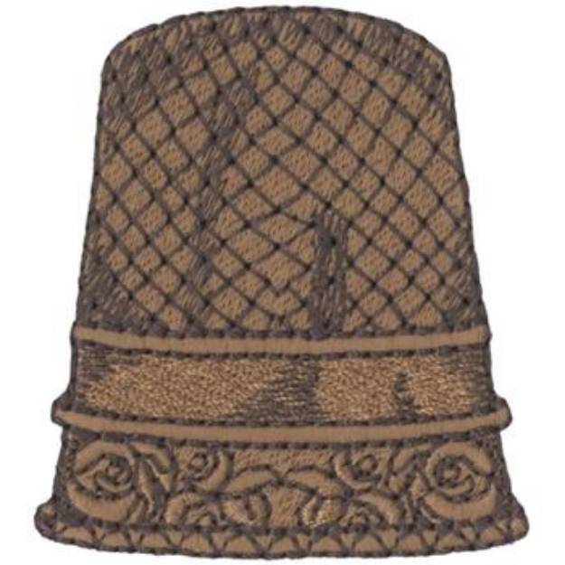 Picture of Victorian Thimble Machine Embroidery Design